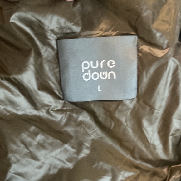 Pure Down Packable army green Coat - Picture 5 of 10